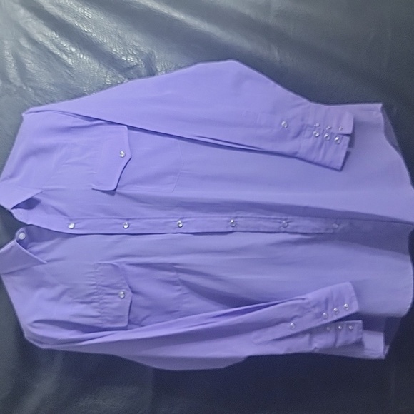 Northern Plains Western men's Dress shirt with pearl snaps 16-16 1/2 33/34 - Picture 6 of 11